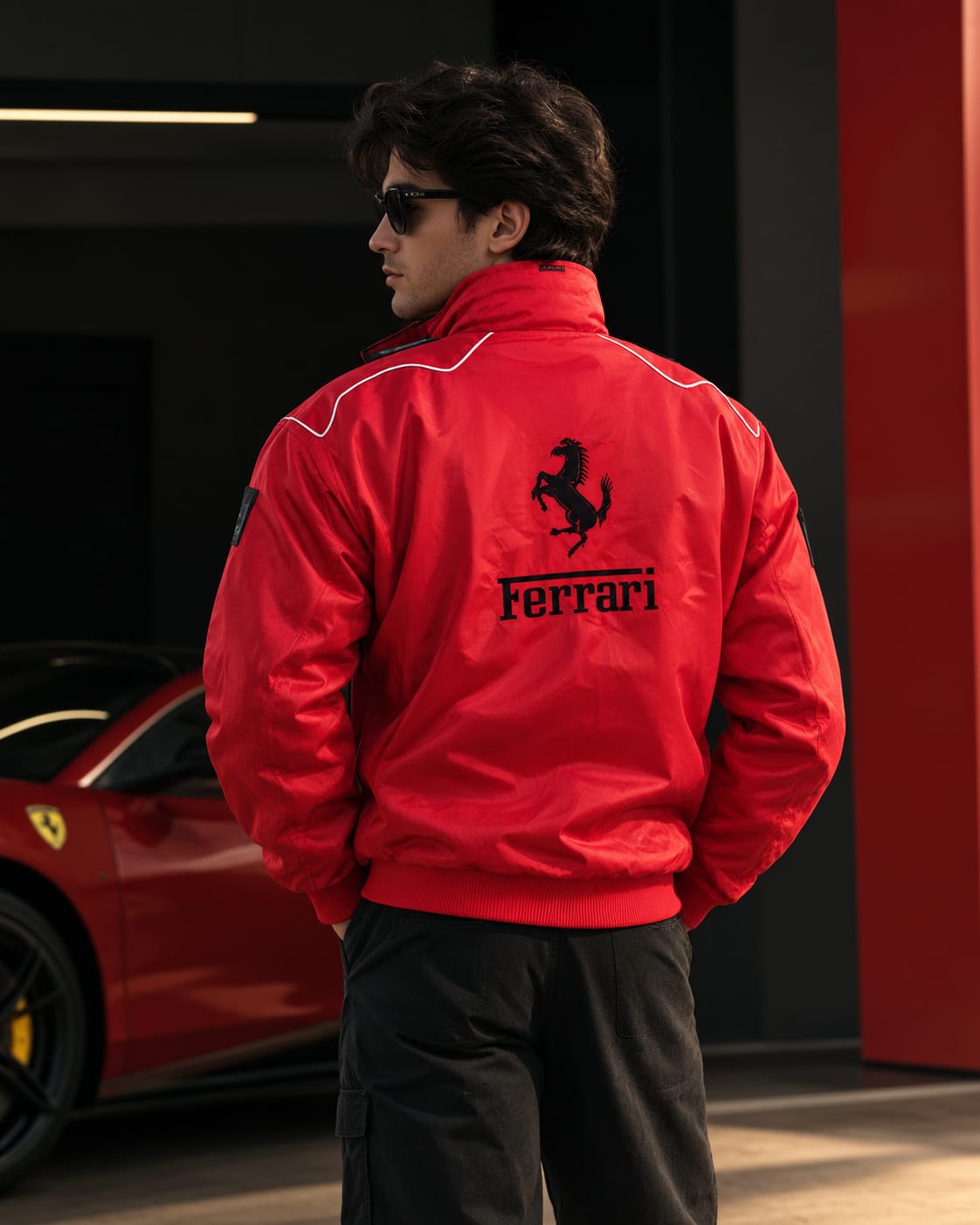 Ferrari Red Racing Jacket