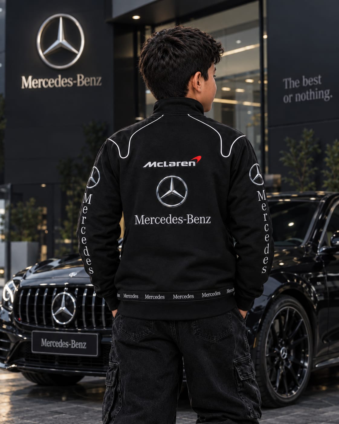 McLaren Mercedes Racing Varsity Jacket