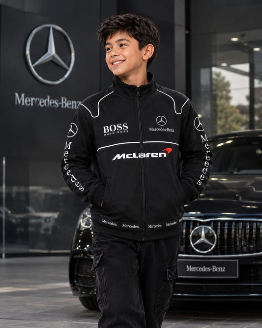 Mclaren Mercedes Racing Varsity Jacket
