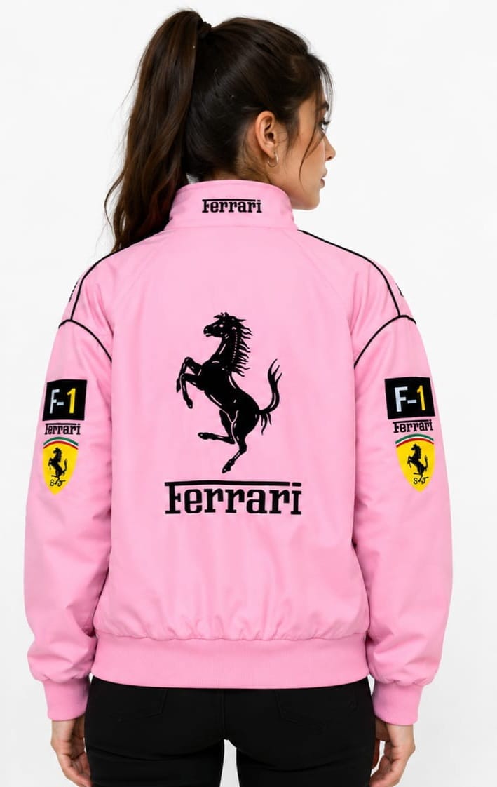 Ferrari Pink Racing Jacket