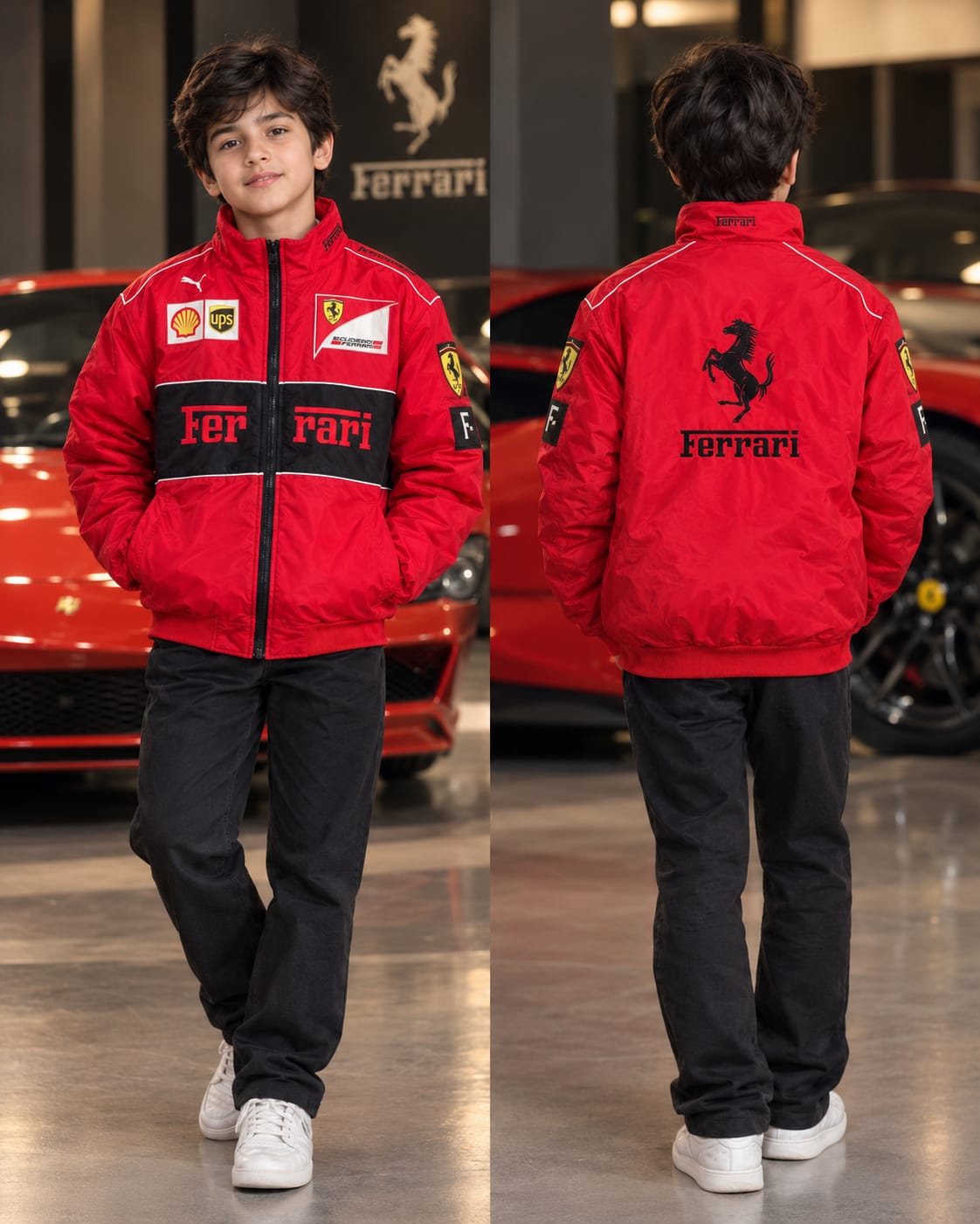 Ferrari Red Racing Jacket