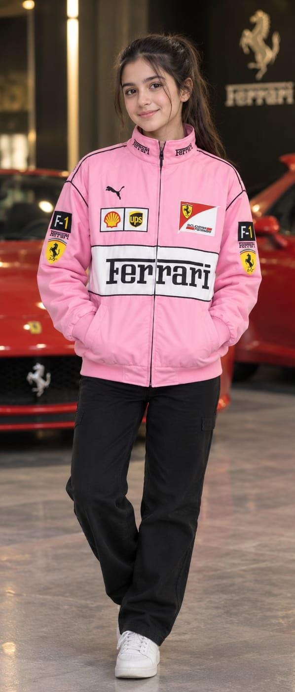 Pink Ferrari Jaket