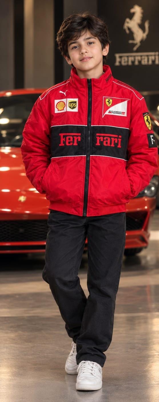 Ferrari Red Racing Jacket