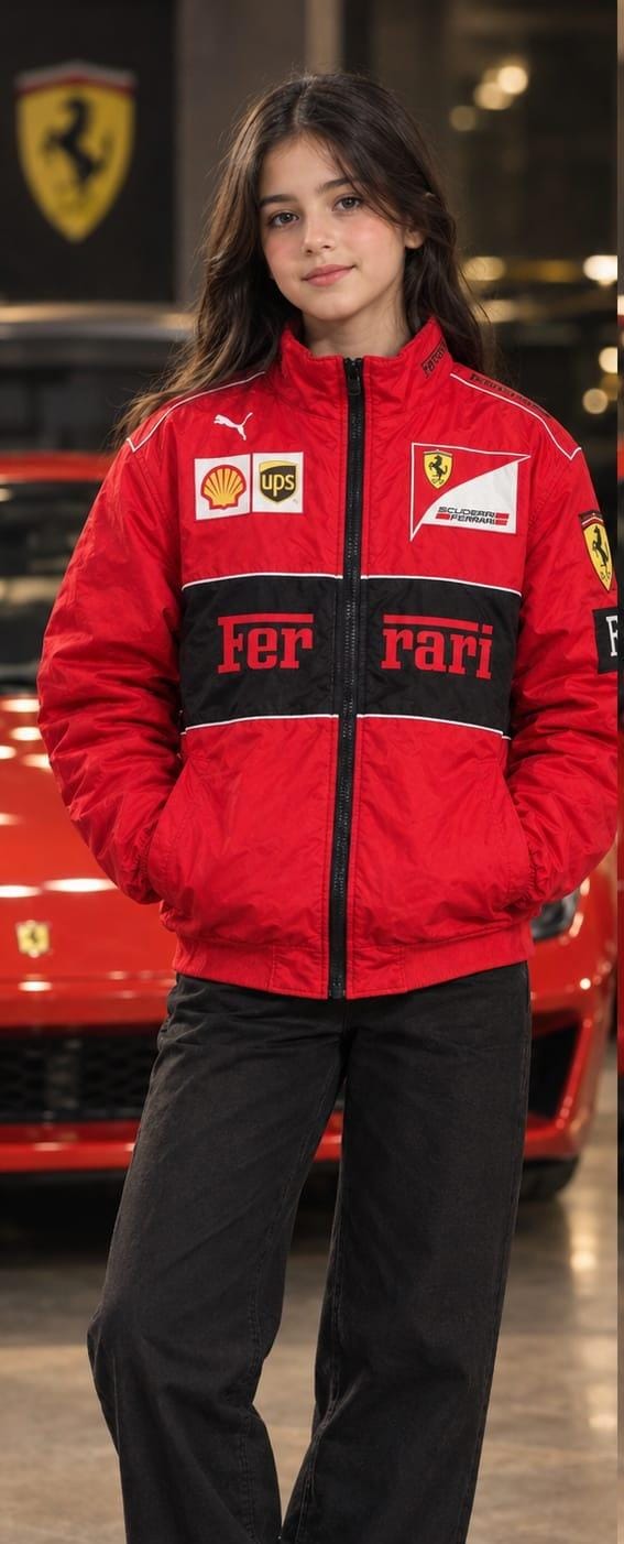 Ferrari Red racing Jacket