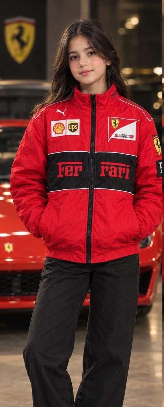 Ferrari Red racing Jacket