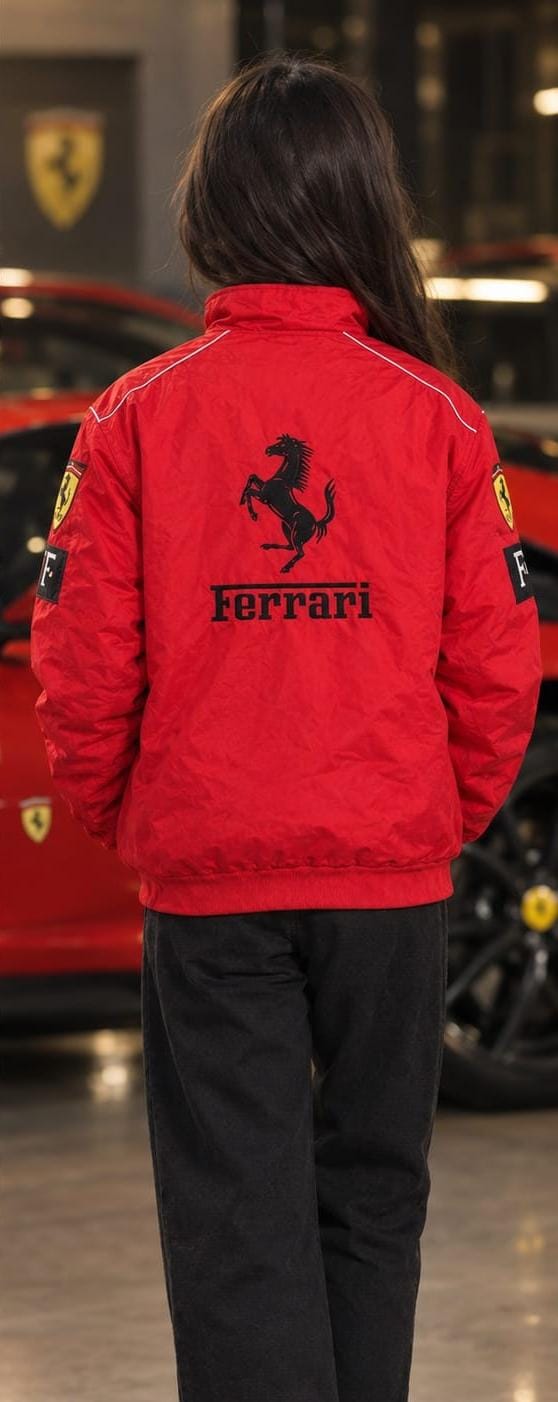 Ferrari Red racing Jacket