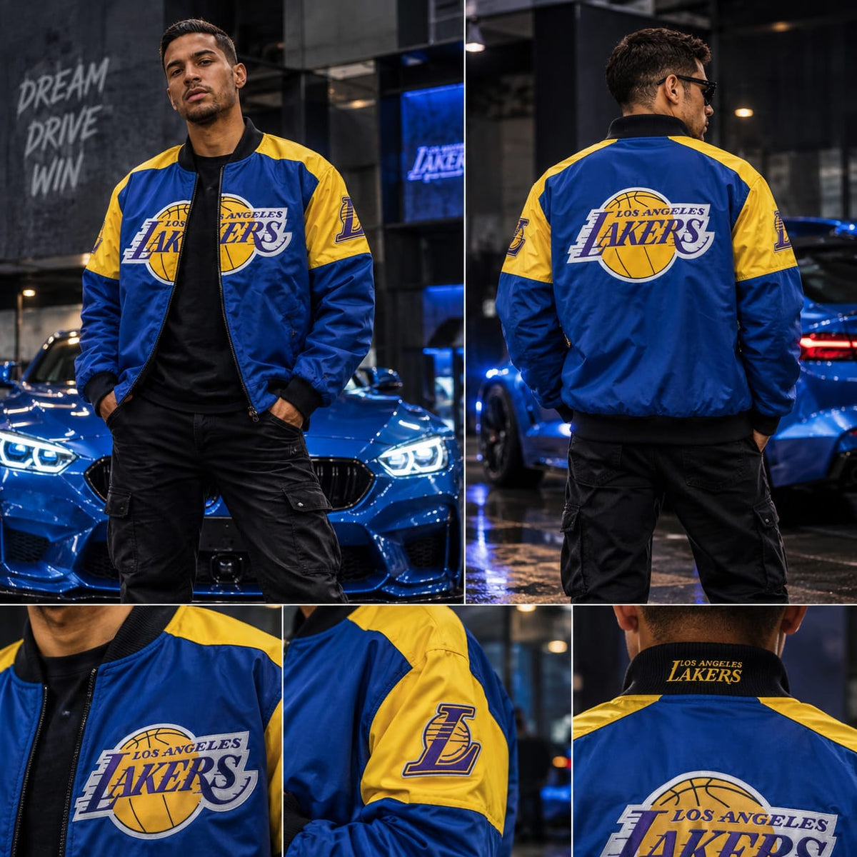 Lakers Varsity Basketball Jacket.