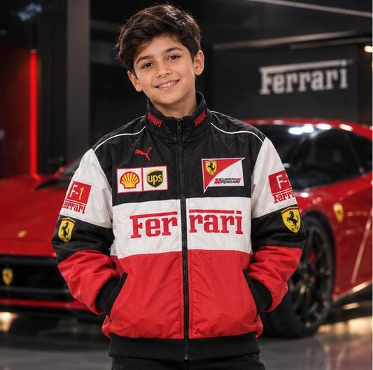 Ferrari racing multi colour jacket