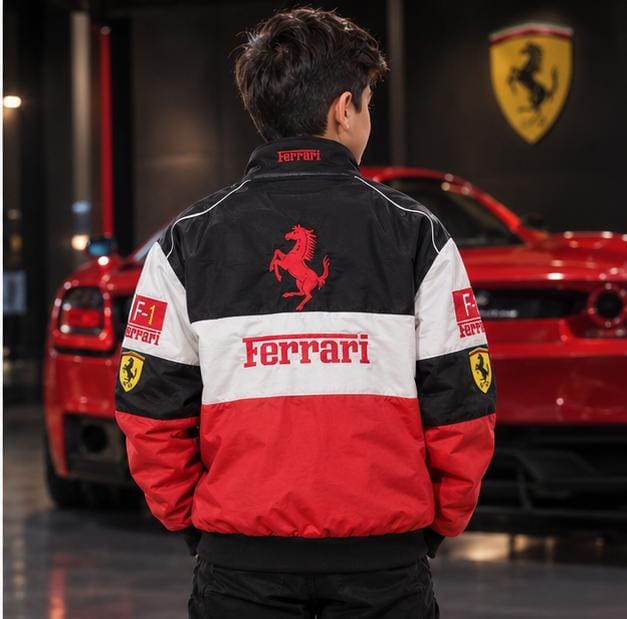Ferrari racing multi colour jacket