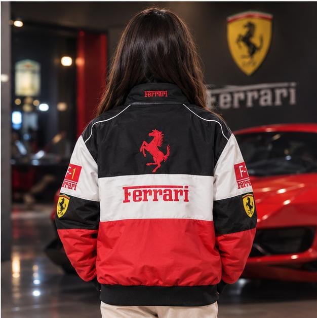 Ferrari racing multi colour jacket