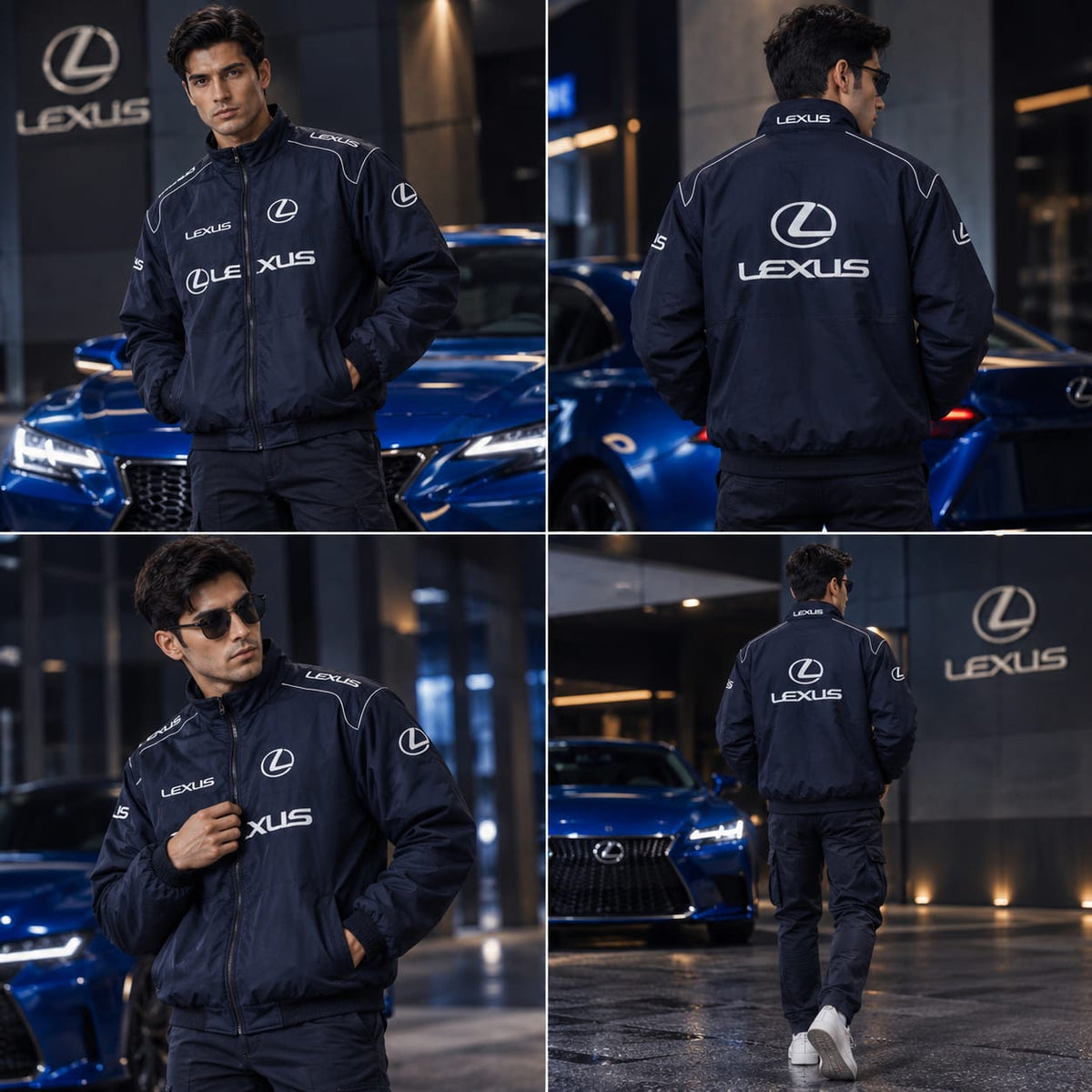 Lexus Performance Racing Jacket – Navy Blue