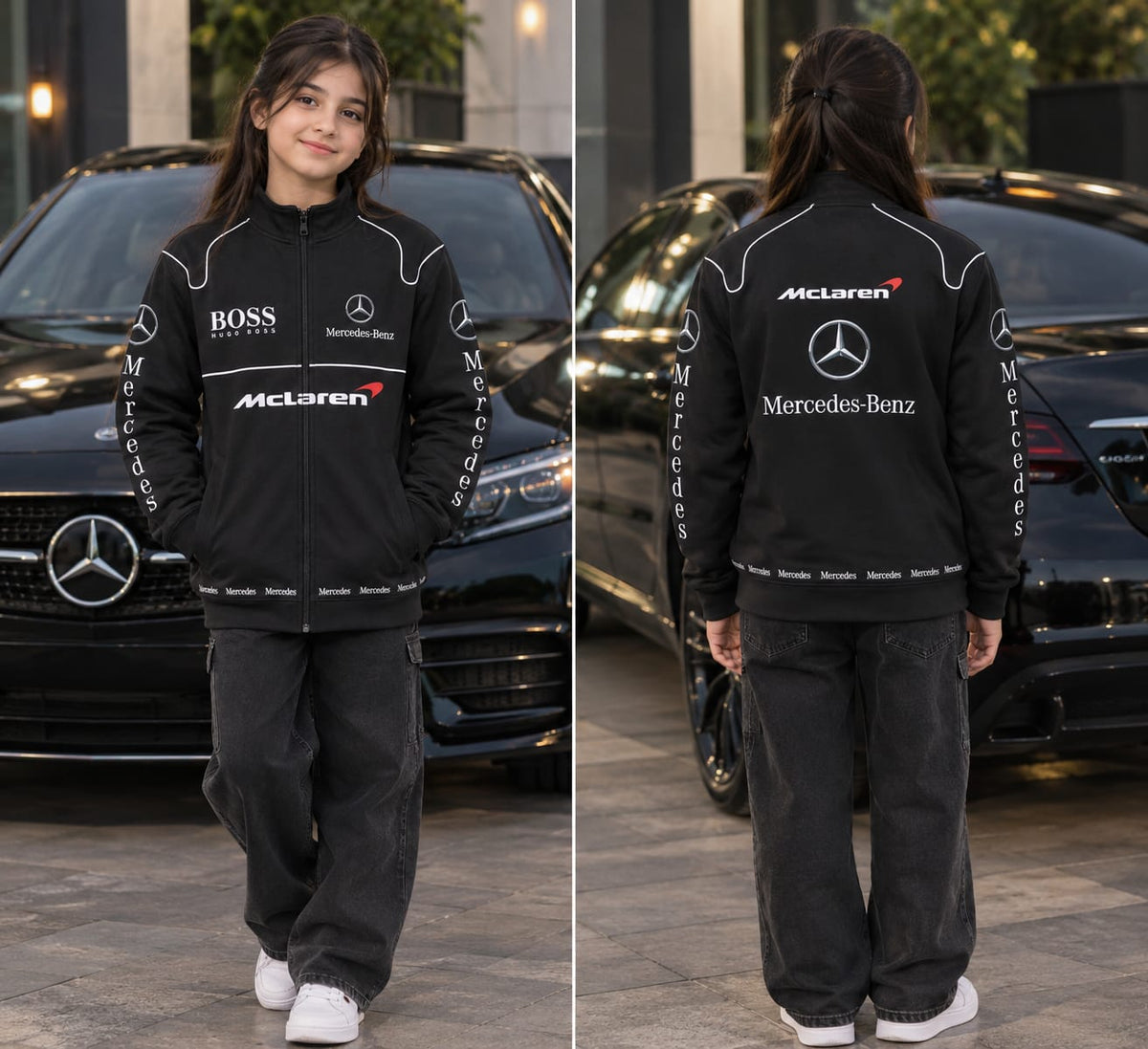 Mclaren Mercedes-racing-varsity-jacket