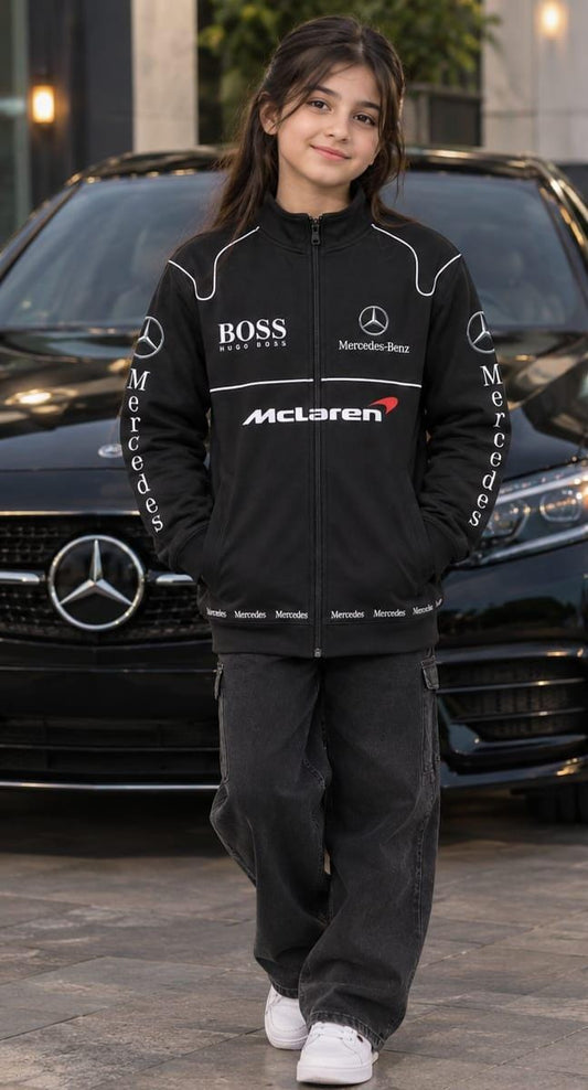 Mclaren Mercedes-racing-varsity-jacket